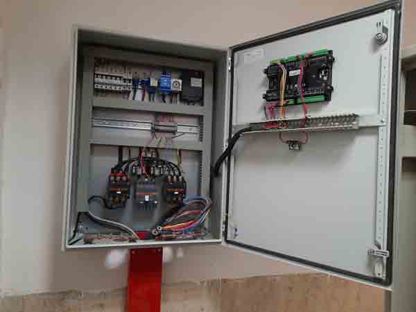 تعمیرات برقی تعویض برد کنترل دیپسی و نصب گرمکن 7عدد ژنراتور