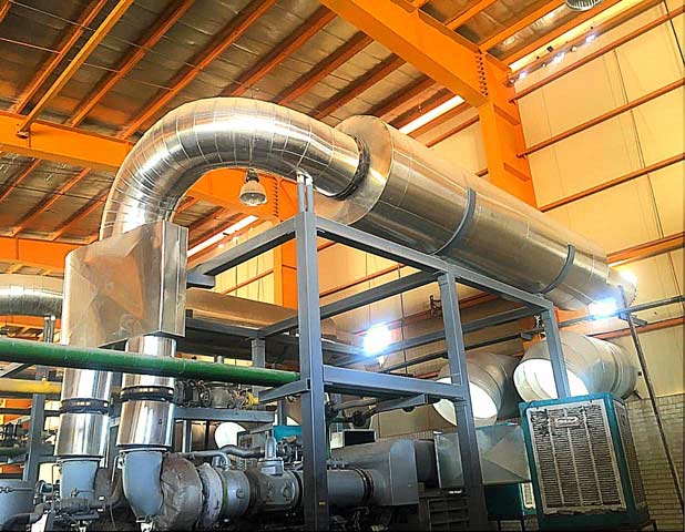 انبار سایلنت و منبع اگزوز دیزل ژنراتور