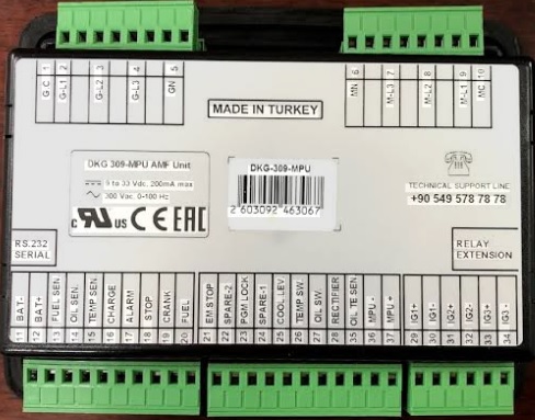 برد دیتاکام dkg 309