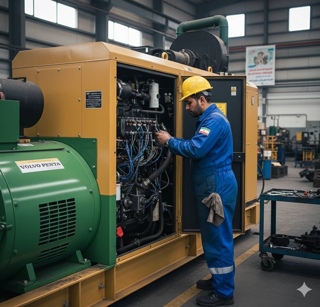 سرویس و تعمیر دیزل ژنراتور ولوو پنتا1342 Volvo PENTA