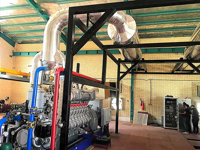 منبع اگزوز با سطح مقطع کوچک: در انواع مستطیلی بیضی و گرد-انبار اگزوز ژنراتور و موتور برق