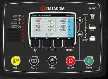 برد کنترل دیزل ژنراتور دیتاکام (datakom) مدل D-700