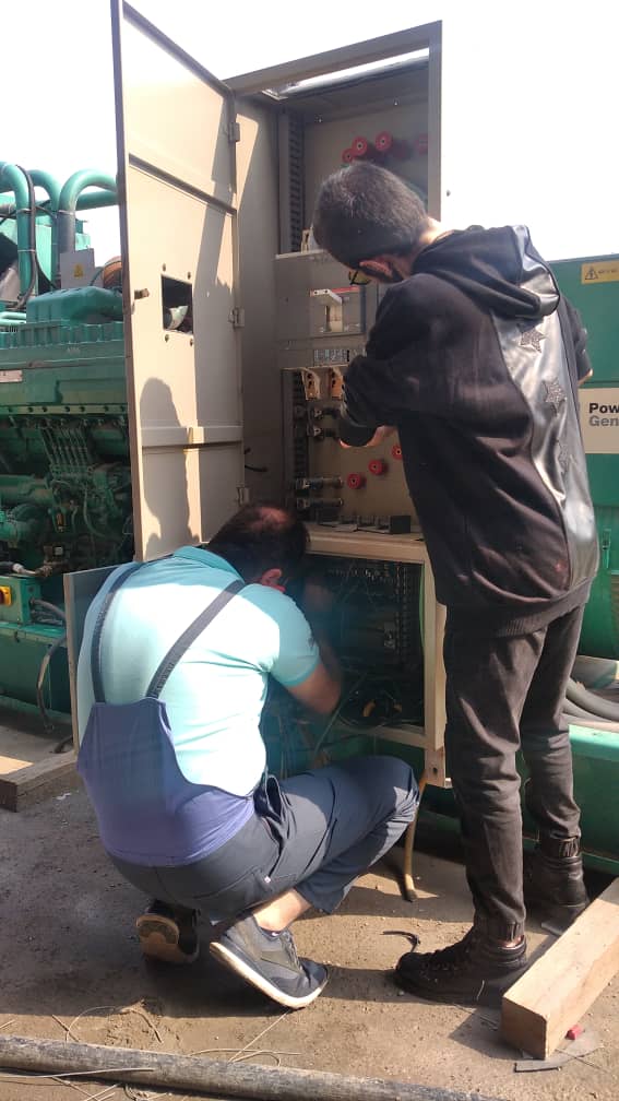 عیب یابی و تعمیر دیزل ژنراتور کامینز150 کاوا در تهران