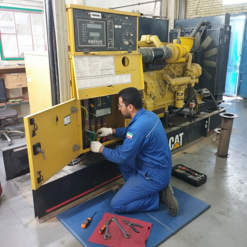 آموزش سرویس و تعمیر دیزل ژنراتور