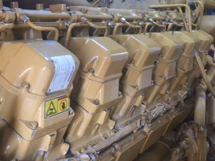 تعمیر اساسی دیزل ژنراتور کاترپیلار3516 با قدرت2000 کاوا 