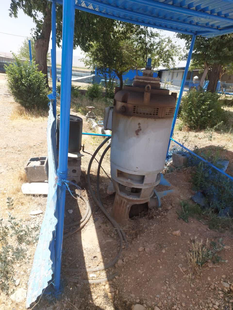تعمیر دیزل ژنراتور پرکینز160کاوا مزرعه پرورش ماهی درشهرستان چادگان اصفهان